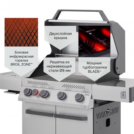Газовый гриль PRIMELINER S4