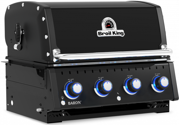 Гриль газовый Broil King BARON 420 BI встраиваемый SHADOW